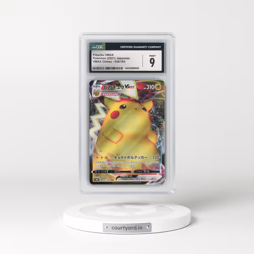2021 VMAX Climax #046/184 Pikachu VMAX - Holo (CGC 9 MINT)