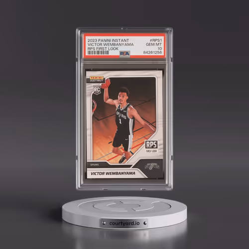 2023 Panini Instant Rps First Look #RPS1 Victor Wembanyama (PSA 10 GEM MINT)