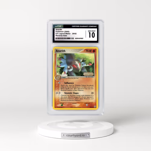 2006 EX Legend Maker #29 Anorith - Holo (CGC 10 GEM MINT)