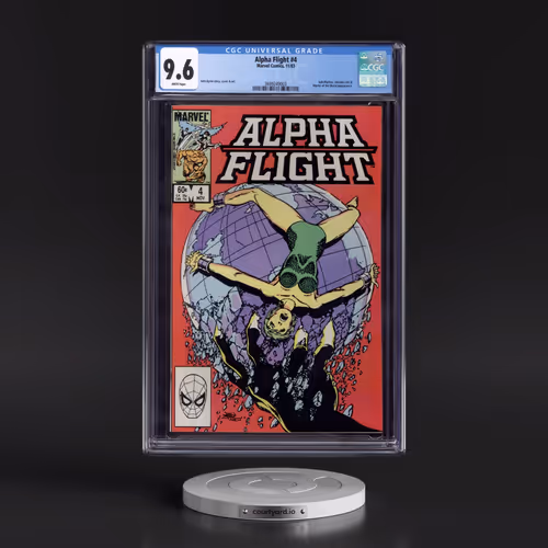 Alpha Flight #4 CGC 9.6 White Pages (Marvel Comics, 11/83) - Universal