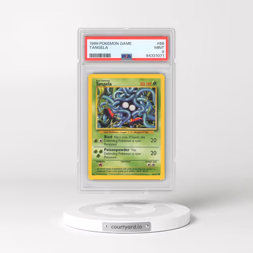 1999 Pokémon Game #66 Tangela (PSA 9 MINT)