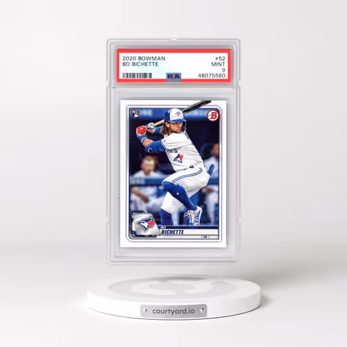 2020 Bowman #52 Bo Bichette (PSA 9 MINT)