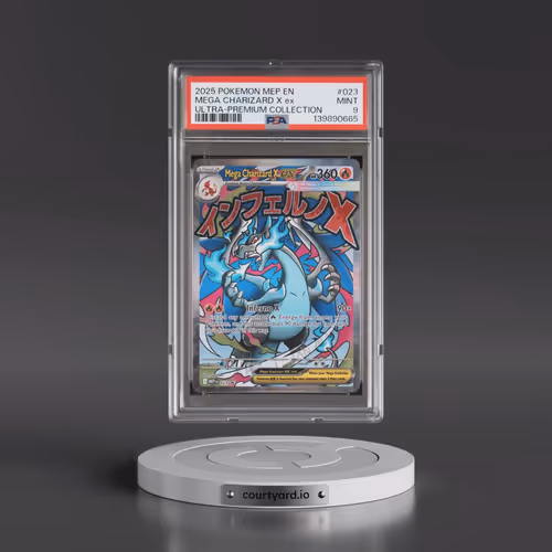 2025 Pokémon Mep EN-Me Black Star Promo #023 Mega Charizard X EX - Holo Mega Charizard X EX Ultra-Pr