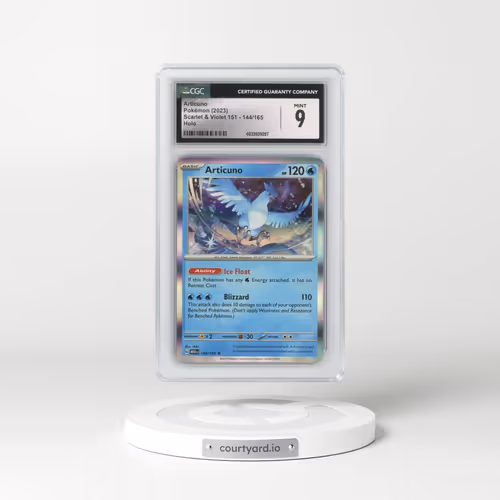 2023 Scarlet & Violet 151 - MEW EN #144/165 Articuno - Holo (CGC 9 MINT)