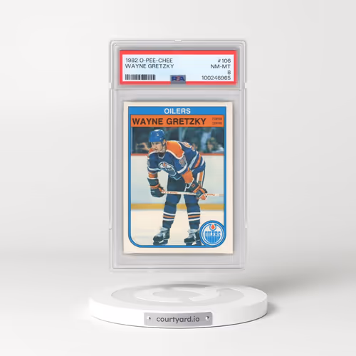 1982 O-Pee-Chee #106 Wayne Gretzky (PSA 8 NM-MT)