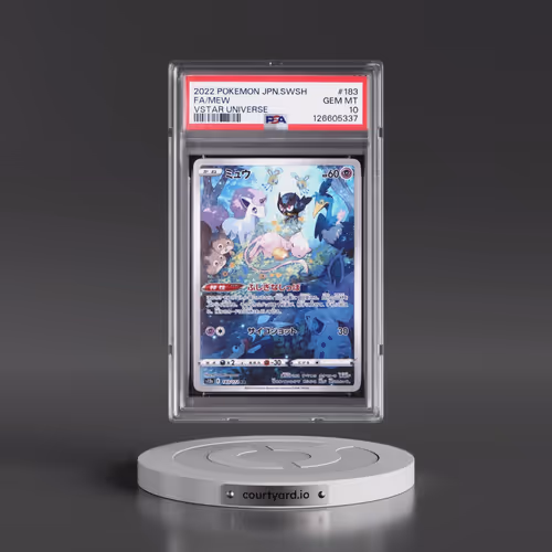 2022 Pokémon Sword & Shield Vstar Universe #183 Mew - Full Art (PSA 10 GEM MINT)