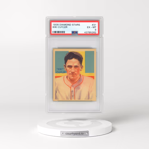 1936 Diamond Stars #31 Kiki Cuyler (PSA 6 EX-MT)