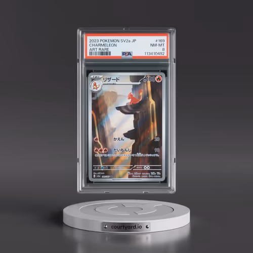 2023 Pokémon Sv2a-Pokémon 151 #169 Charmeleon - Art Rare (PSA 8 NM-MT)