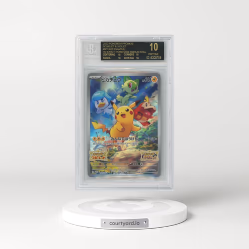 2022 Scarlet & Violet Promos #001 Pikachu - Scarlet & Violet Pre-Order (BGS 10 PRISTINE)