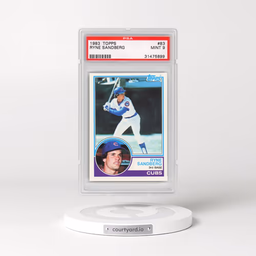 1983 Topps #83 Ryne Sandberg (PSA 9 MINT)