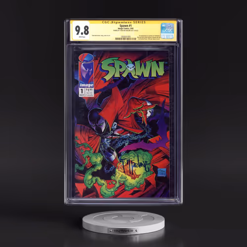 Spawn #1 CGC 9.8 White Pages (Image Comics, 5/92) - Signature Series