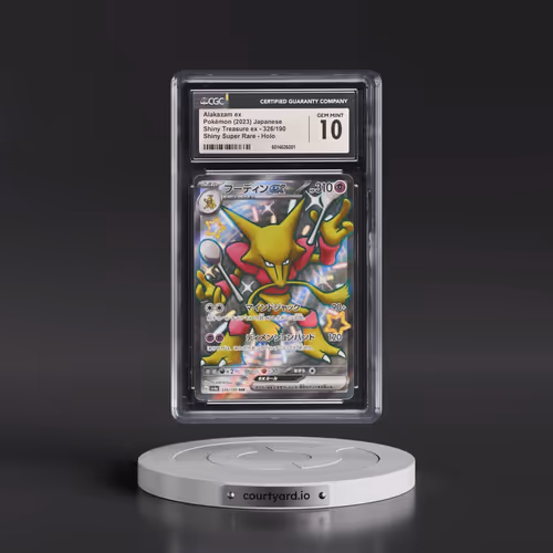 2023 Shiny Treasure ex #326/190 Alakazam ex - Shiny Super Rare Holo (CGC 10 GEM MINT)