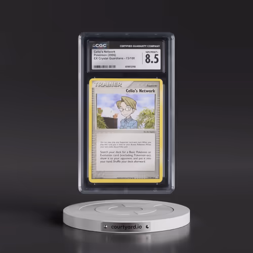2006 EX Crystal Guardians #73/100 Celio's Network (CGC 8.5 NM-MT+)