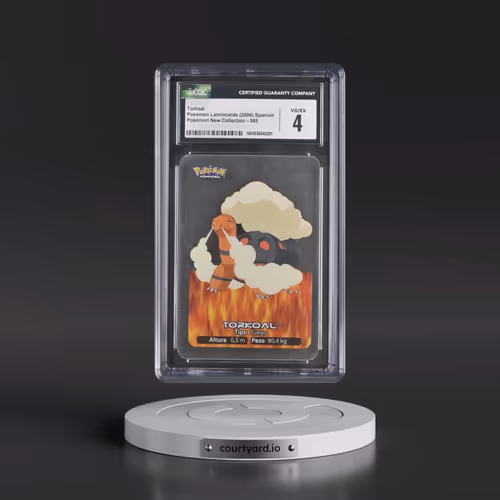 2006 Pokémon New Collection (2006)(2005 on Card) #085 Torkoal (CGC 4 VG-EX)