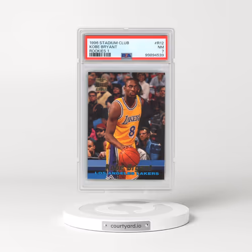 1996 Stadium Club Rookies 1 #R12 Kobe Bryant (PSA 7 NM)