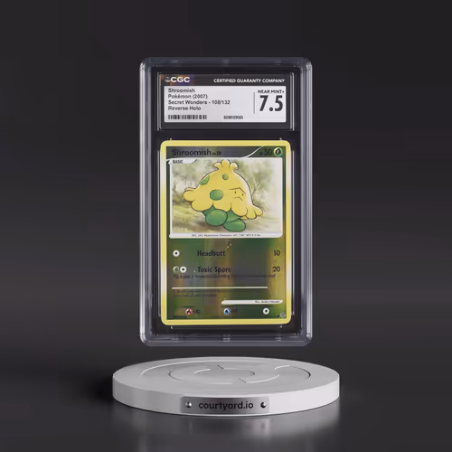 2007 Secret Wonders #108/132 Shroomish - Reverse Holo (CGC 7.5 NM+)