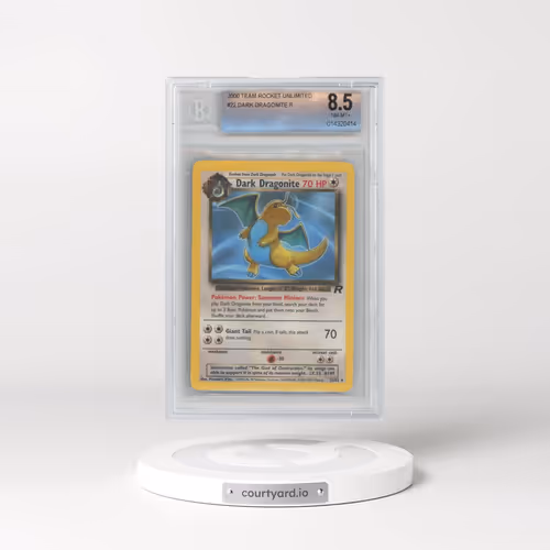 1999 Team Rocket #22 Dark Dragonite (BGS 8.5 NM-MT+)