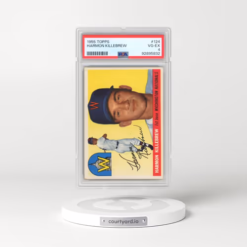 1955 Topps #124 Harmon Killebrew (PSA 4 VG-EX)