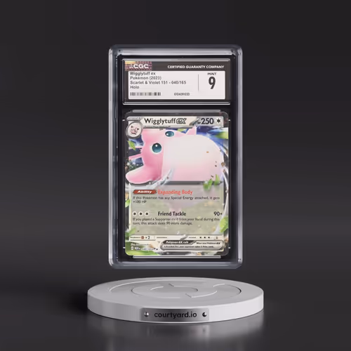 2023 Scarlet & Violet 151 - MEW EN #040/165 Wigglytuff ex - Holo (CGC 9 MINT)