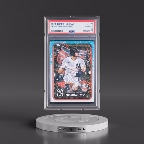 2024 Topps Holiday #H75 Jasson Dominguez (PSA 10 GEM MINT)