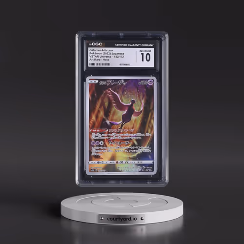2022 VSTAR Universe #182/172 Galarian Articuno - Art Rare Holo (CGC 10 GEM MINT)