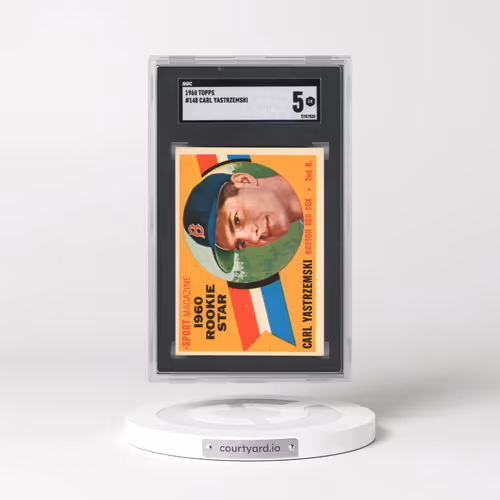 1960 Topps #148 Carl Yastrzemski - Rookie Star (SGC 5 EX)