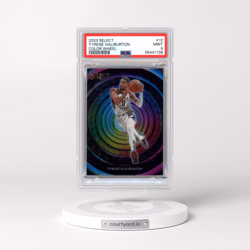 2023 Panini Select Color Wheel #12 Tyrese Haliburton (PSA 9 MINT)
