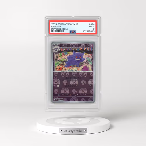 2023 Pokémon Sv2a-Pokemon 151 #094 Gengar - Reverse Holo (PSA 9 MINT)