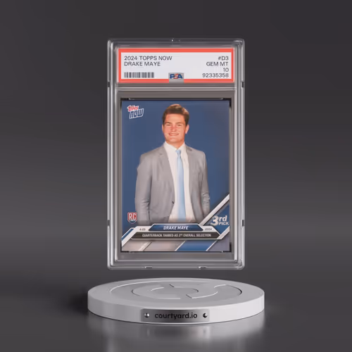 2024 Topps Now #D3 Drake Maye (PSA 10 GEM MINT)