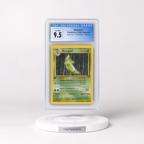 1999 Base Set #54/102 Metapod - 1st Edition (CGC 10 GEM MINT)