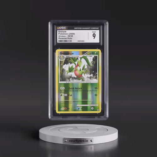 2009 Arceus #39/99 Grovyle - Reverse Holo (CGC 9 MINT)