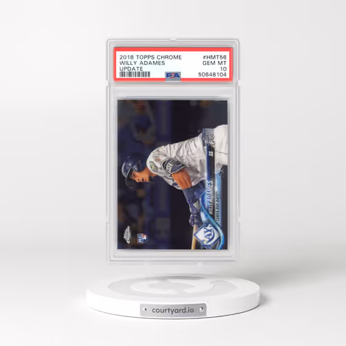 2018 Topps Chrome Update #HMT56 Willy Adames (PSA 10 GEM MINT)