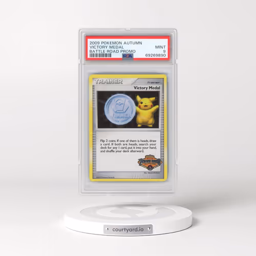 2009 Pokémon Autumn Battle Road Promo Victory Medal (PSA 9 MINT)