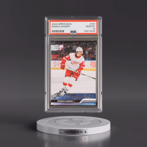 2023 Upper Deck #241 Marco Kasper (PSA 10 GEM MINT)