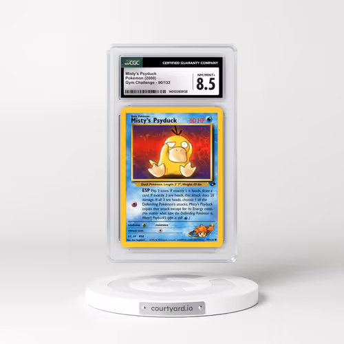 2000 Gym Challenge #90/132 Misty's Psyduck (CGC 8.5 NM-MT+)
