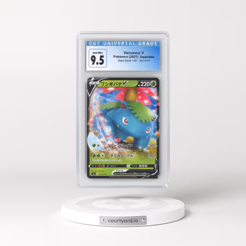 2021 Start Deck 100 #001/414 Venusaur V - Holo (CGC 10 GEM MINT)