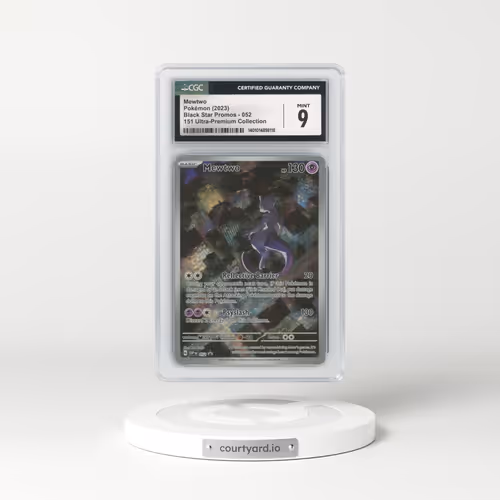 2023 Black Star Promos - Scarlet & Violet SVP EN #052 Mewtwo - 151 Ultra-Premium Collection (CGC 9 MINT)