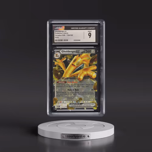 2023 Pokémon Par EN-Paradox Rift #139 Gholdengo EX - Holo (CGC 9 MINT)