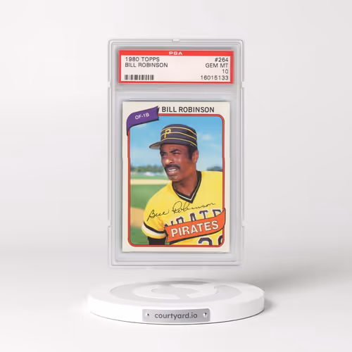 1980 Topps #264 Bill Robinson (PSA 10 GEM MINT)