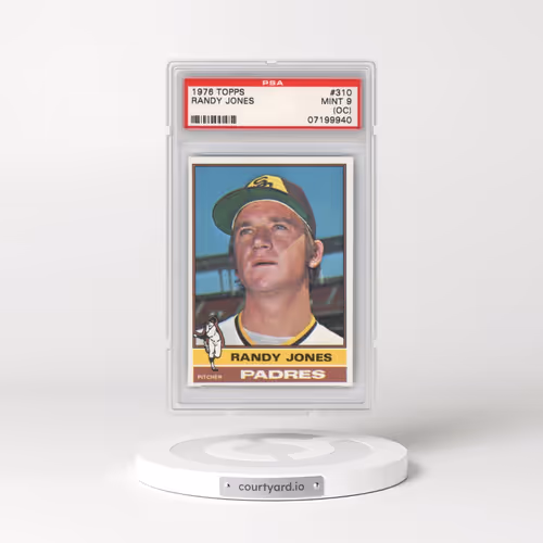 1976 Topps #310 Randy Jones (PSA 9 MINT)