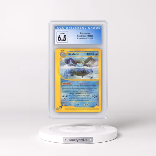 2002 Expedition #37/165 Blastoise (CGC 6.5 EX-NM+)