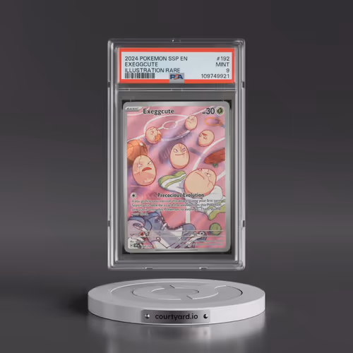 2024 Pokémon Ssp EN-Surging Sparks #192 Exeggcute - Illustration Rare (PSA 9 MINT)