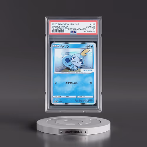 2020 Pokémon S Promo #129 Sobble - Holo Lawson V Start Campaign (PSA 10 GEM MINT)