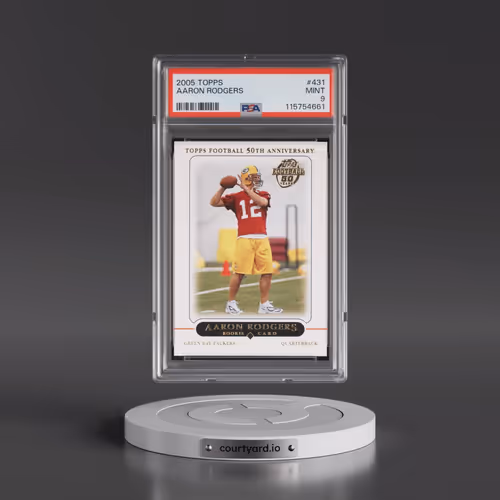 2005 Topps #431 Aaron Rodgers (PSA 9 MINT)