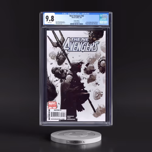New Avengers #53 CGC 9.8 White Pages (Marvel Comics, 7/09) - Universal Variant Edition