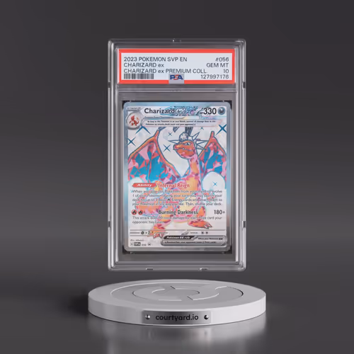 2023 Pokémon Svp EN-SV Black Star Promo #056 Charizard EX - Holo Charizard EX Premium Collection (PS