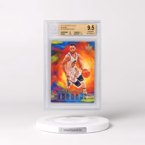 2017 Panini Court Kings Aurora #1 Stephen Curry (BGS 9.5 GEM MINT)