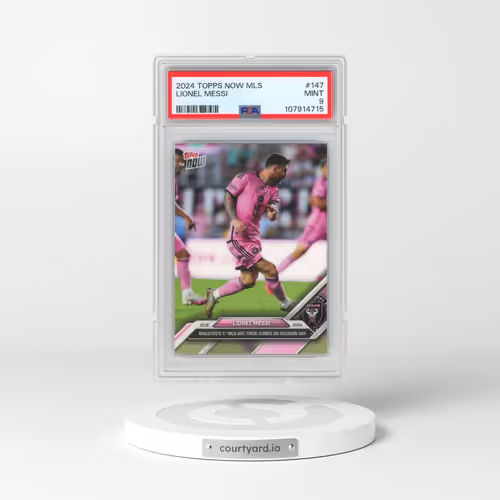 2024 Topps Now MLS #147 Lionel Messi (PSA 9 MINT)