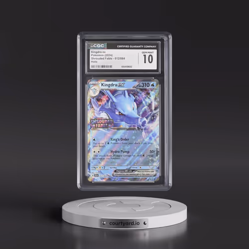 2024 Night Wanderer #012/064 Kingdra ex - Holo (CGC 10 GEM MINT)