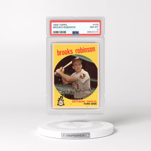 1959 Topps #439 Brooks Robinson (PSA 8 NM-MT)